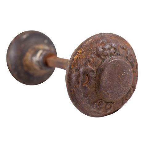 #28740 Yale & Towne Nubian Doorknobs image 2